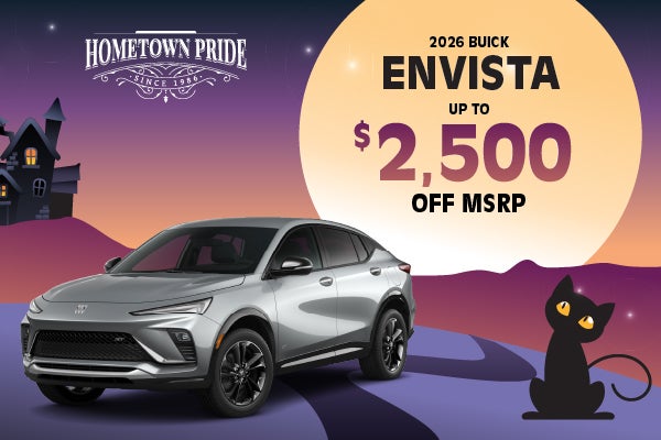 2026 Buick Envista - up to $2500 off MSRP