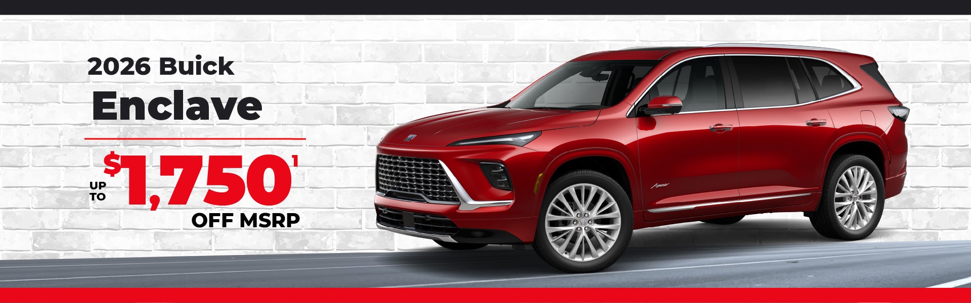 2026 Buick Enclave - save up to $1750