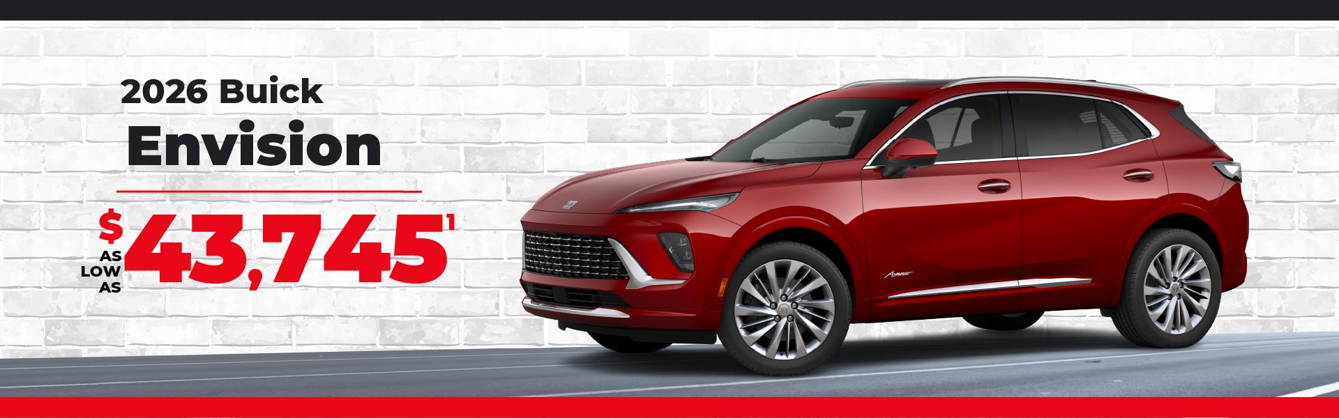 2026 Buick Envision - as low as $43,745