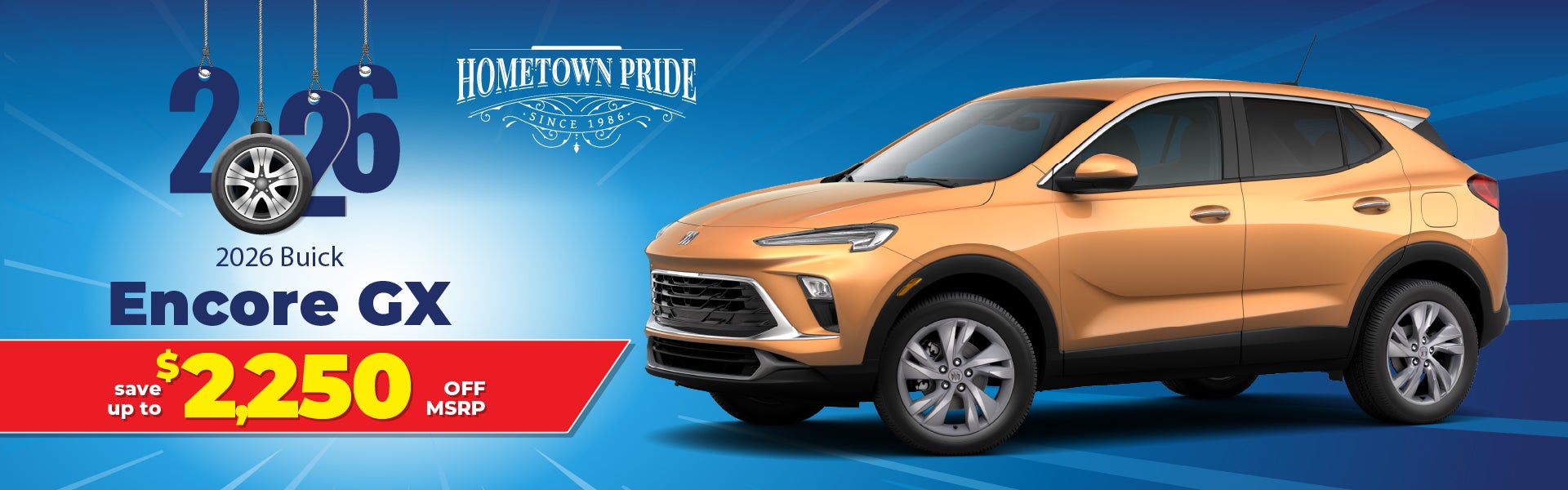 2026 Buick Encore GX - up to $2250 off MSRP