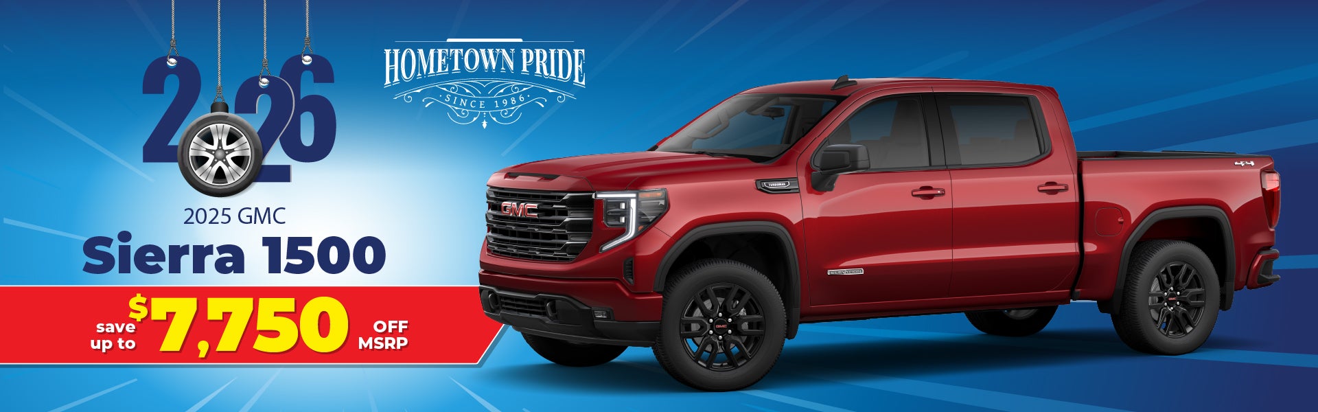 2025 GMC Sierra 1500 - up to $7750 off MSRP