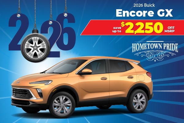 2026 Buick Encore GX - up to $2250 off MSRP