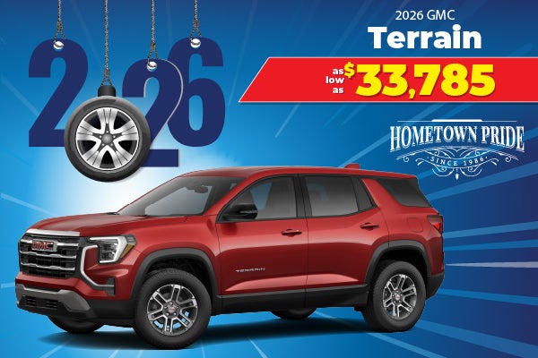 2026 GMC Terrain - as low as $33,785