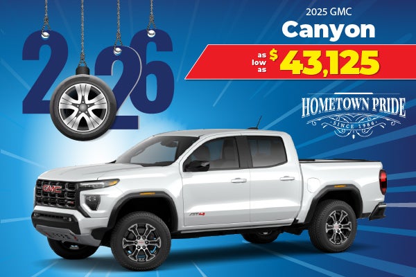 2025 GMC Canyon - as low as $43,125