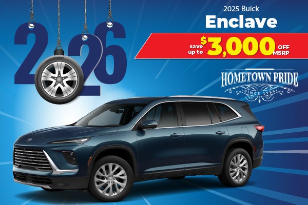 2025 Buick Enclave - save up to $3000