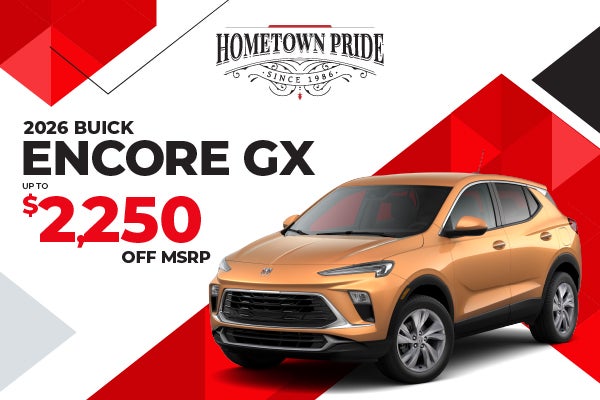 2026 Buick Encore GX - up to $2250 off MSRP