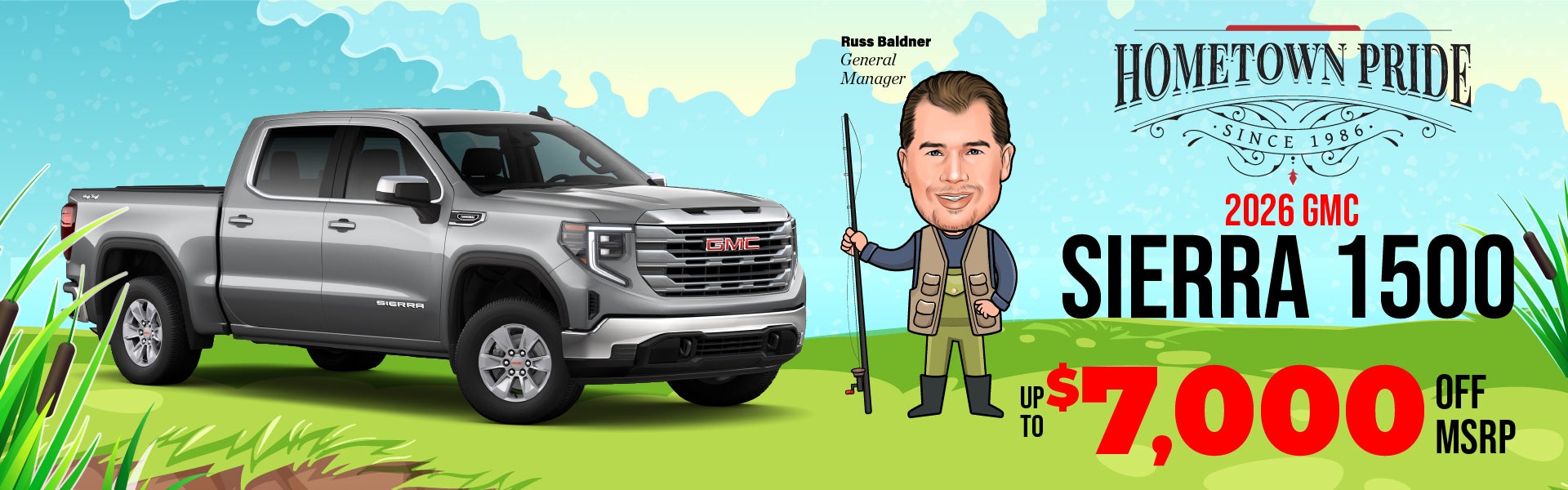 2026 GMC Sierra 1500 - up to $7000 off MSRP