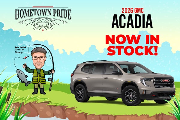 2026 GMC Acadia - Now In Stock