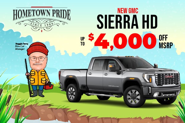 NEW GMC Sierra HD - up to $4000 off MSRP